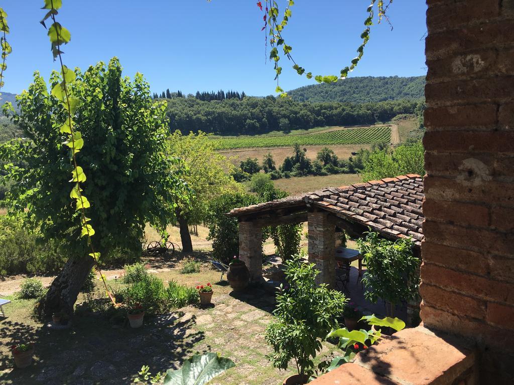 Podere Terreno Alla Via Della Volpaia Radda in Chianti Eksteriør billede