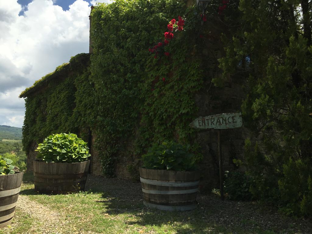 Podere Terreno Alla Via Della Volpaia Radda in Chianti Eksteriør billede