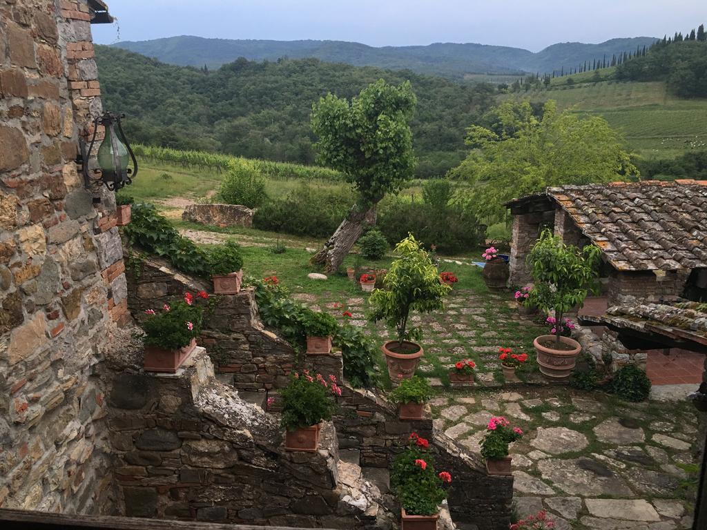 Podere Terreno Alla Via Della Volpaia Radda in Chianti Eksteriør billede