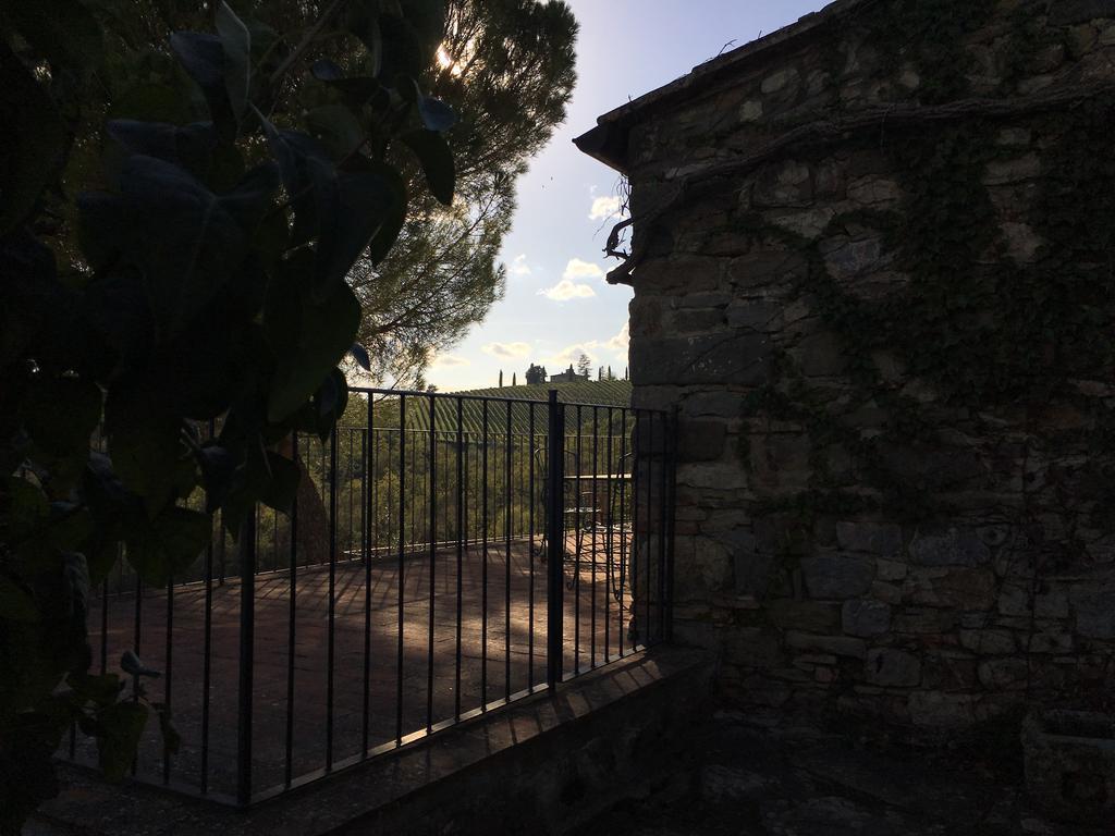 Podere Terreno Alla Via Della Volpaia Radda in Chianti Eksteriør billede