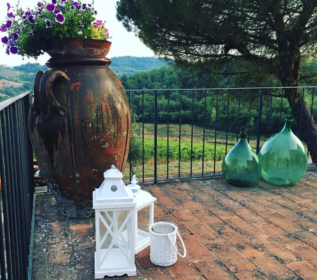 Podere Terreno Alla Via Della Volpaia Radda in Chianti Eksteriør billede