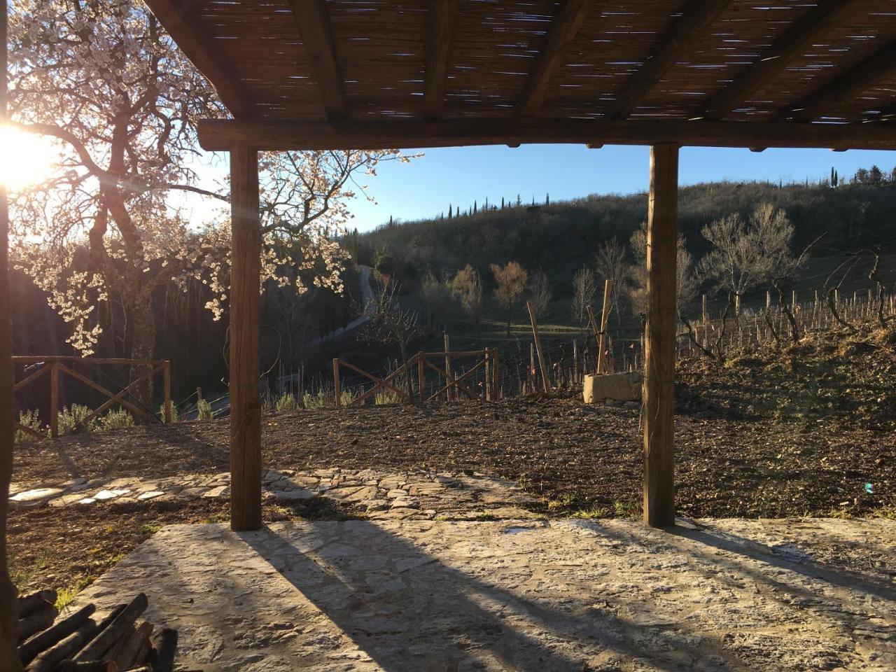 Podere Terreno Alla Via Della Volpaia Radda in Chianti Eksteriør billede