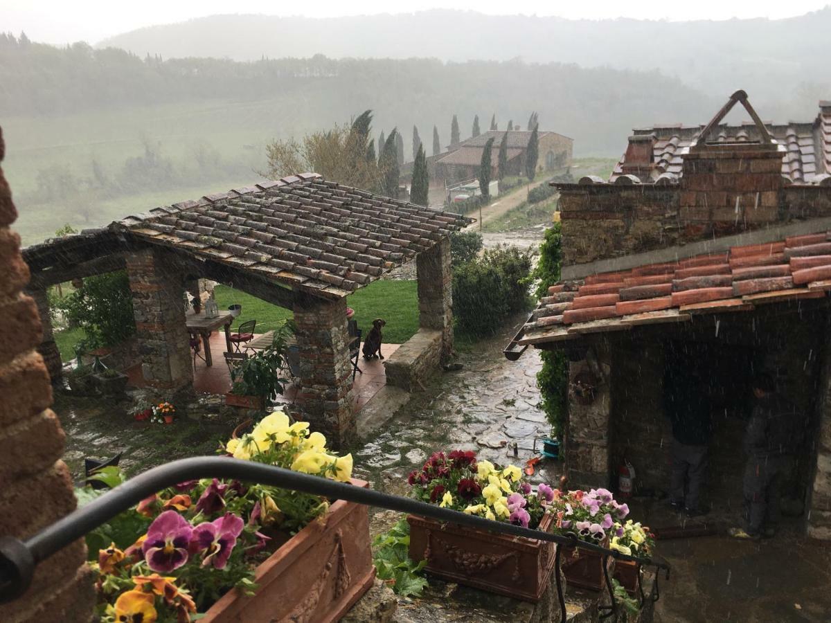 Podere Terreno Alla Via Della Volpaia Radda in Chianti Eksteriør billede